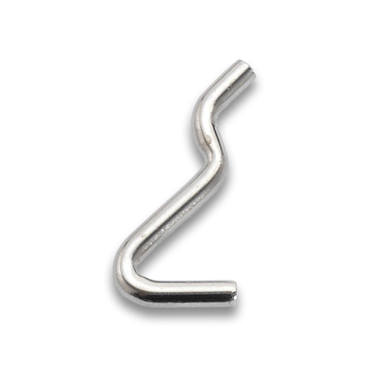 Gancio x pannelli forati fig.1 - 200 pz
