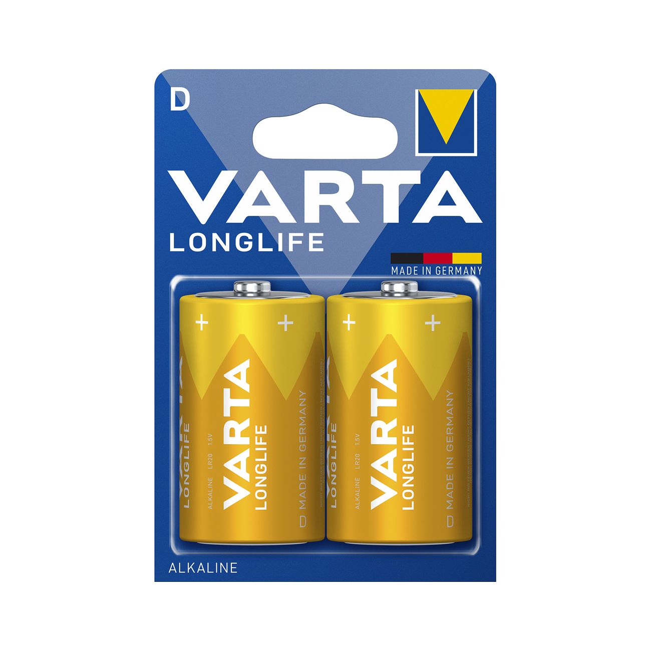 Varta longlife alcaline torcia  bl.2 pz *