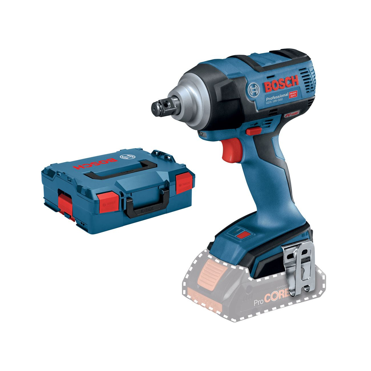 Bosch-b 18v avvitatore s/batt. gds 18v-300