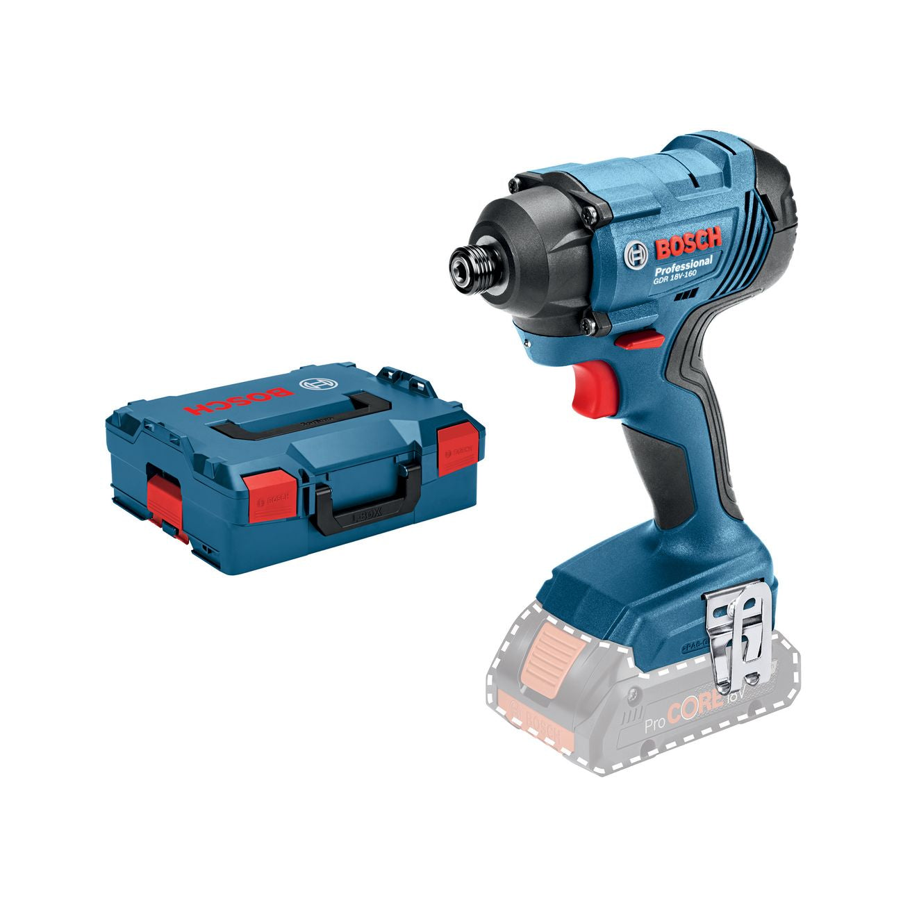 Bosch-b 18v avvitatore s/batt. gdr 18v-160