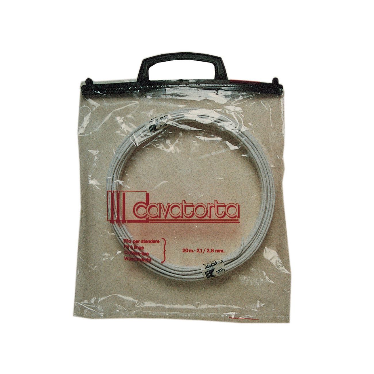 Filo plastificato stendib. cavatorta in busta 20 m**