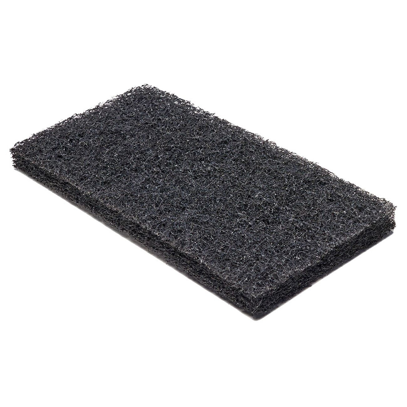 Feltro abras. x pulizia mm.250x120 nero - 12 pz