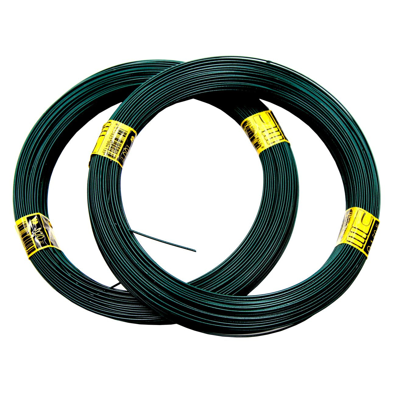 Filo legature plast.verde d1,0-1,5mm  (100mt) - 25 rt