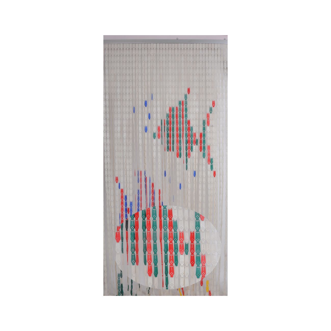 Tenda a piastrine - Pesci (dis. 6017) - cm 125x240h