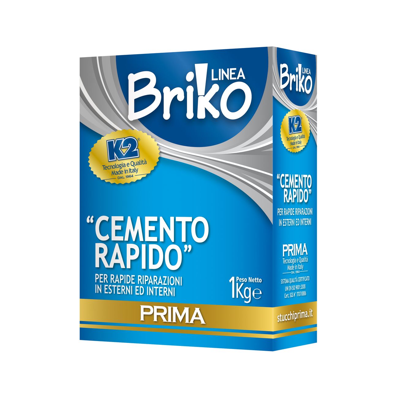 Linea briko cemento rapido da kg. 1 - 12 pz