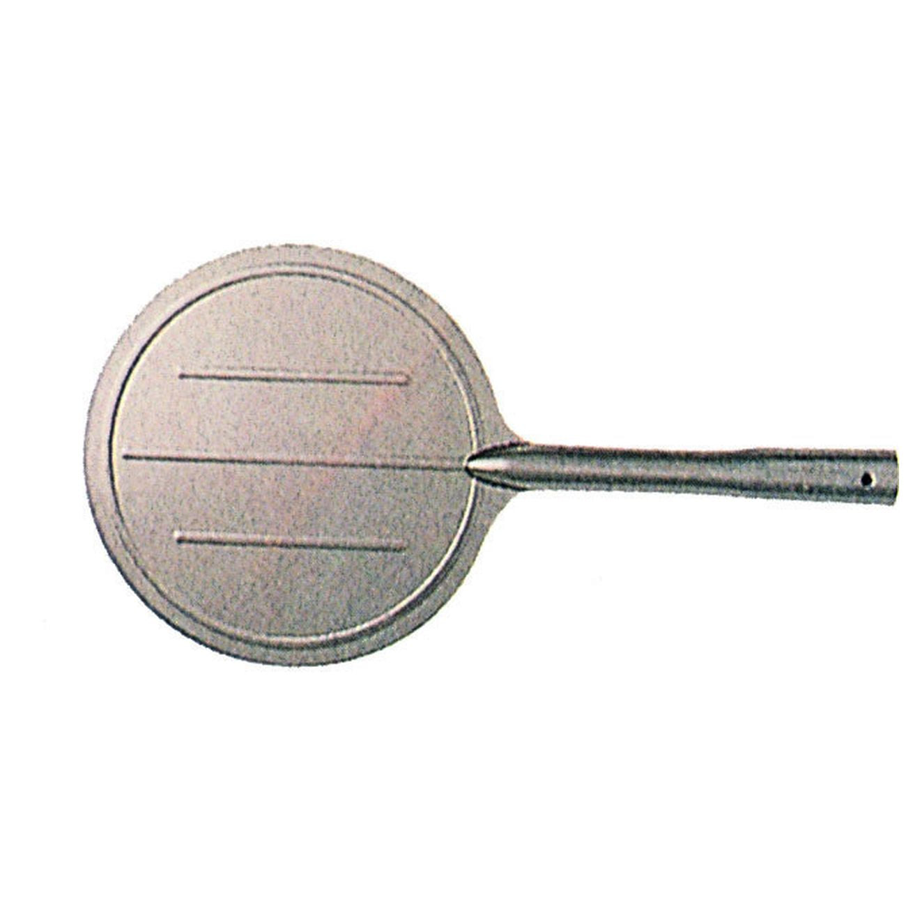 Pala acciaio inox per pizza d 19 senza manico fig.3