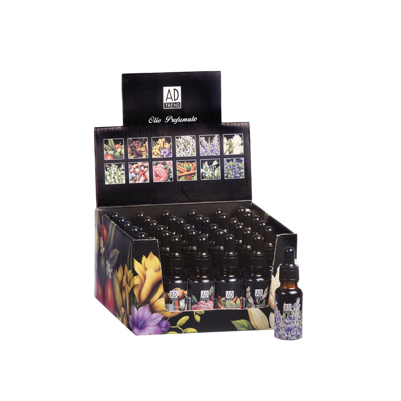 Essenza profumata 20 ml  6 fragranze assortite - 30 pz