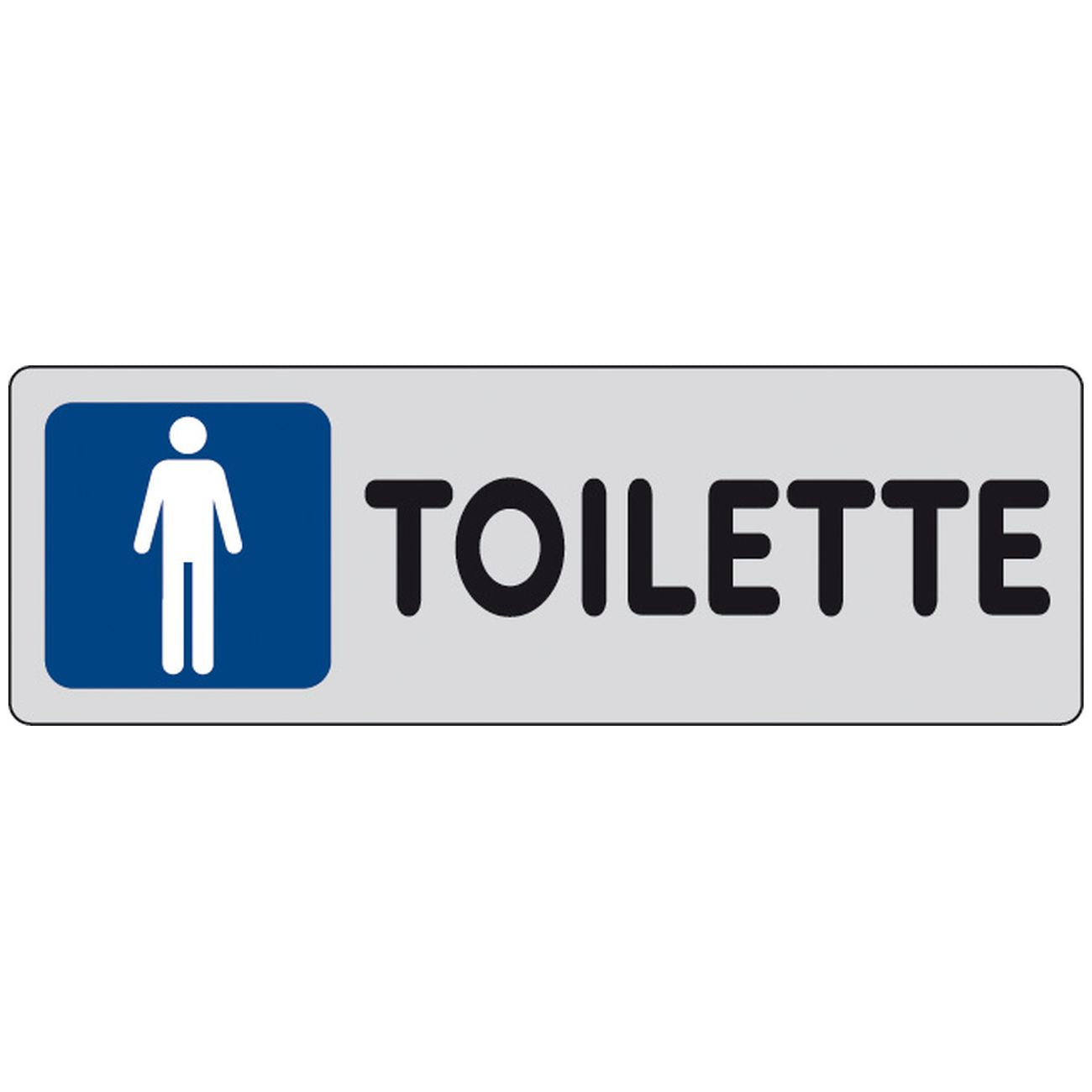 Etichetta adesiva 150x50 toilette (m) - 10 pz