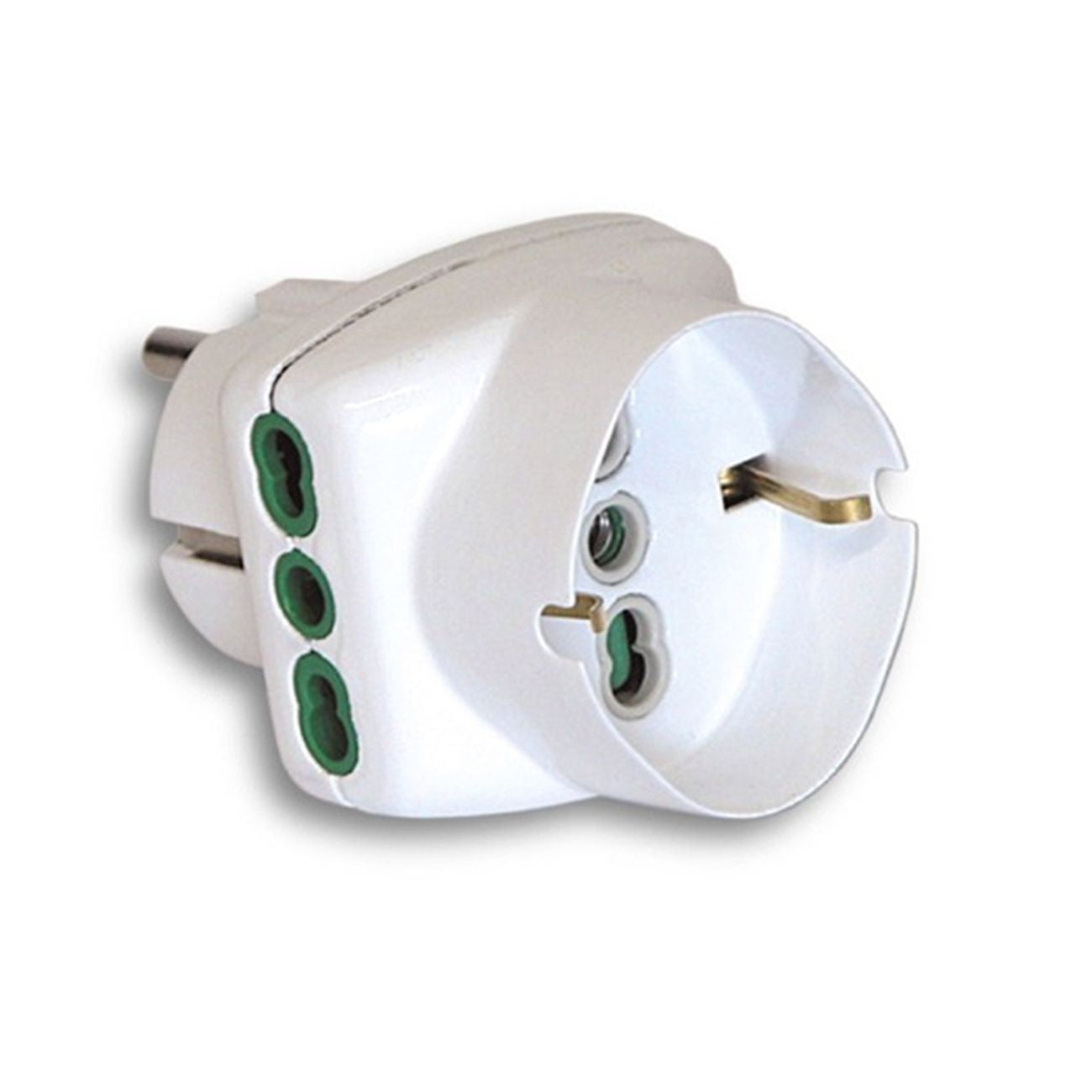 Adattatore 2Prese+Schuko 16A  87230