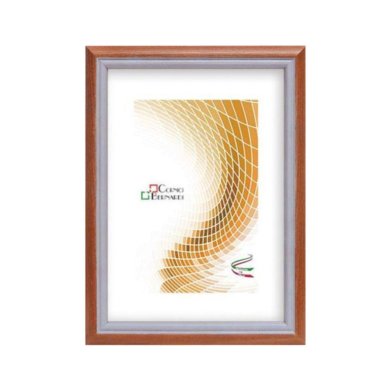 Cornice quadri stile 21x29,7 a4 noce - 14 pz