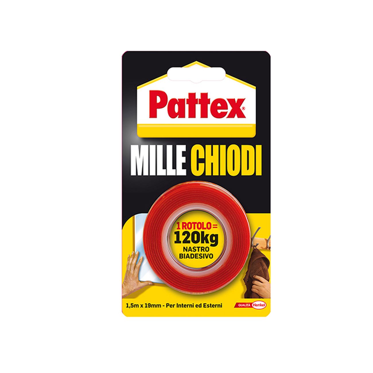 Pattex Millechiodi Nastro Mm 19X1,5Mt