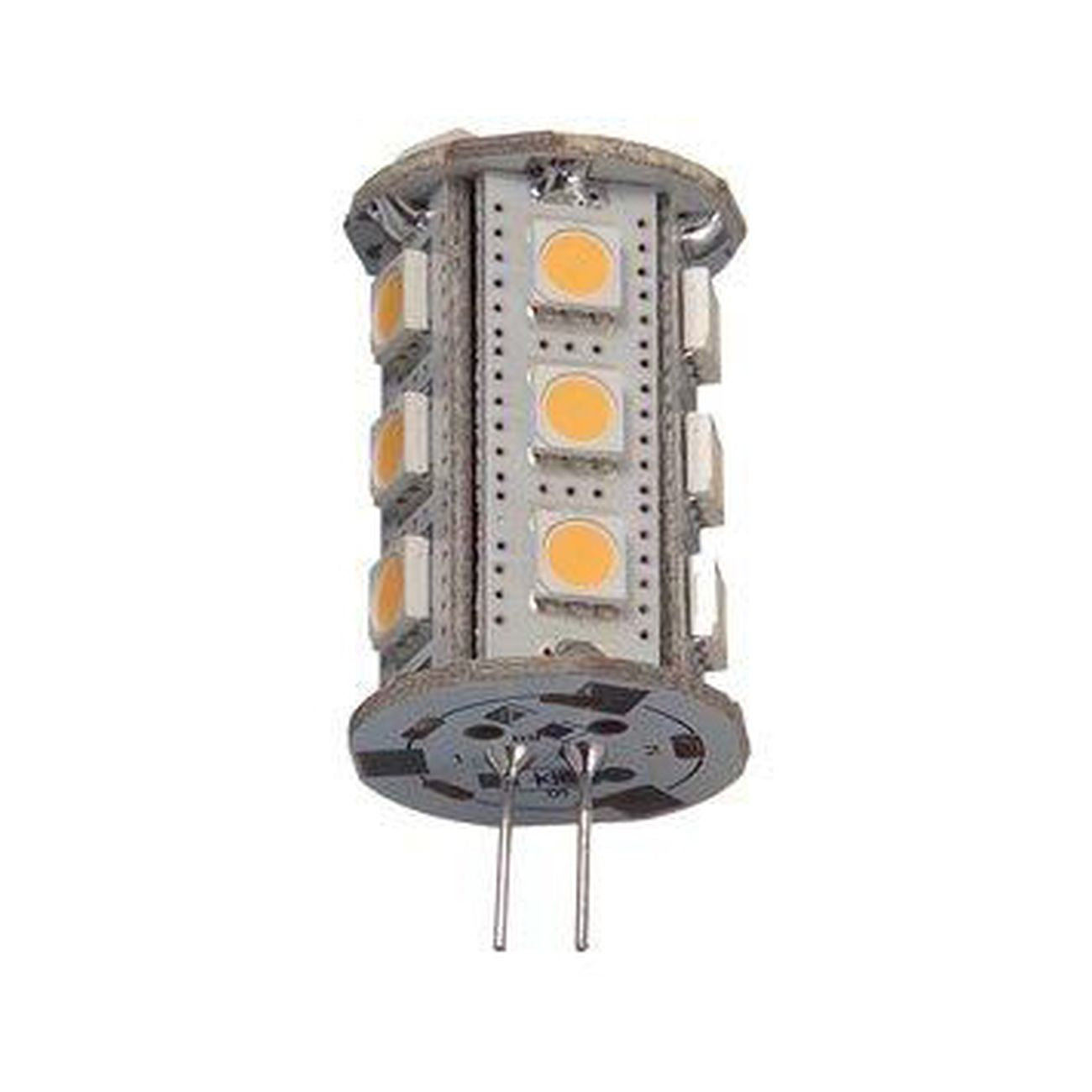 Led bispina g4-3w-12v lumen220  2800k - 10 pz