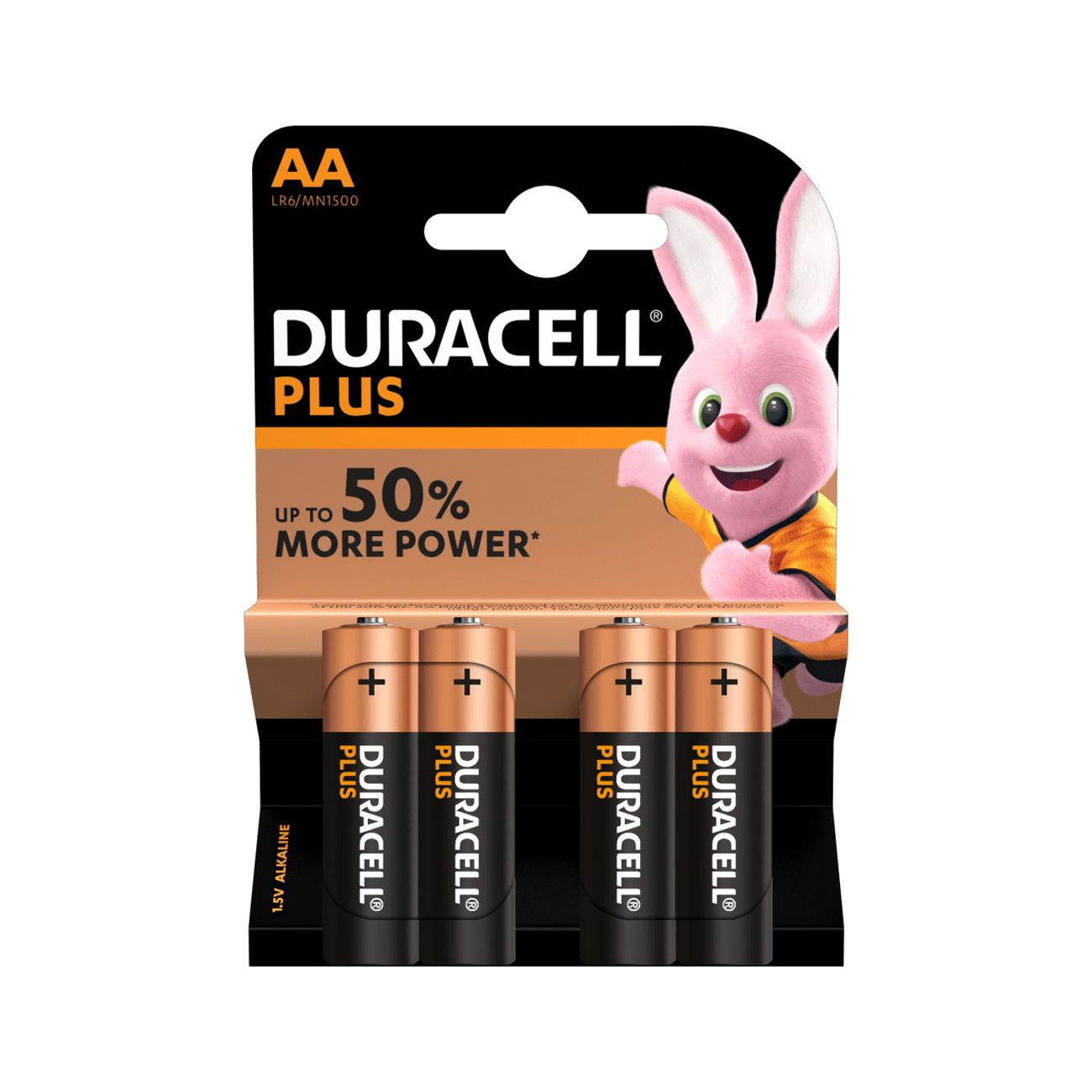 Duracell pila alcalina stilo mn1500 pz.4 - 20 bl