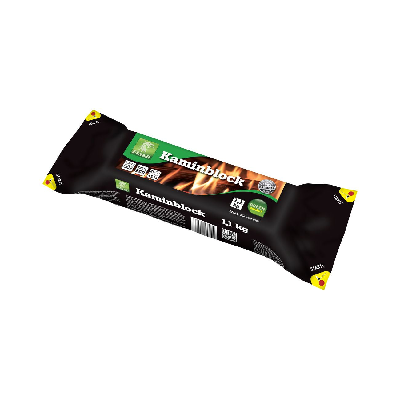 Tronchetto per stufe e camini flammat 1 kg - 10 pz