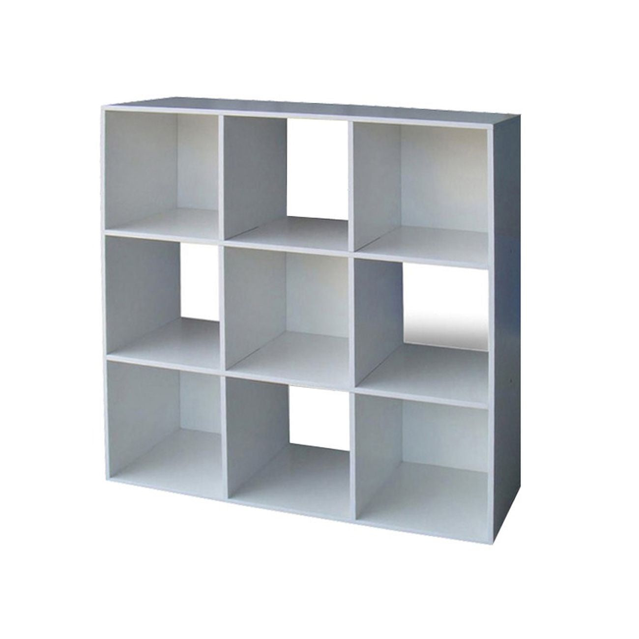 Libreria mod.cubo 9 bianco cm.91x91