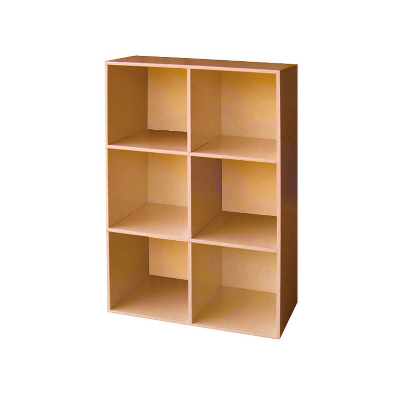 Libreria mod.cubo 6 ciliegio cm.61x91