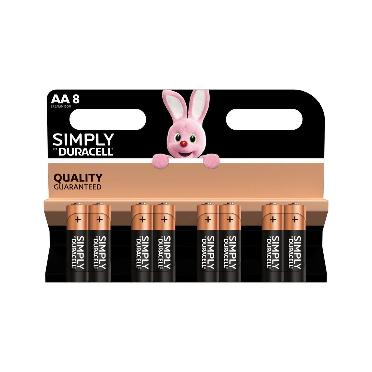 Duracell simply alcalina stilo bl.8pz. mn1500 - 12 bl