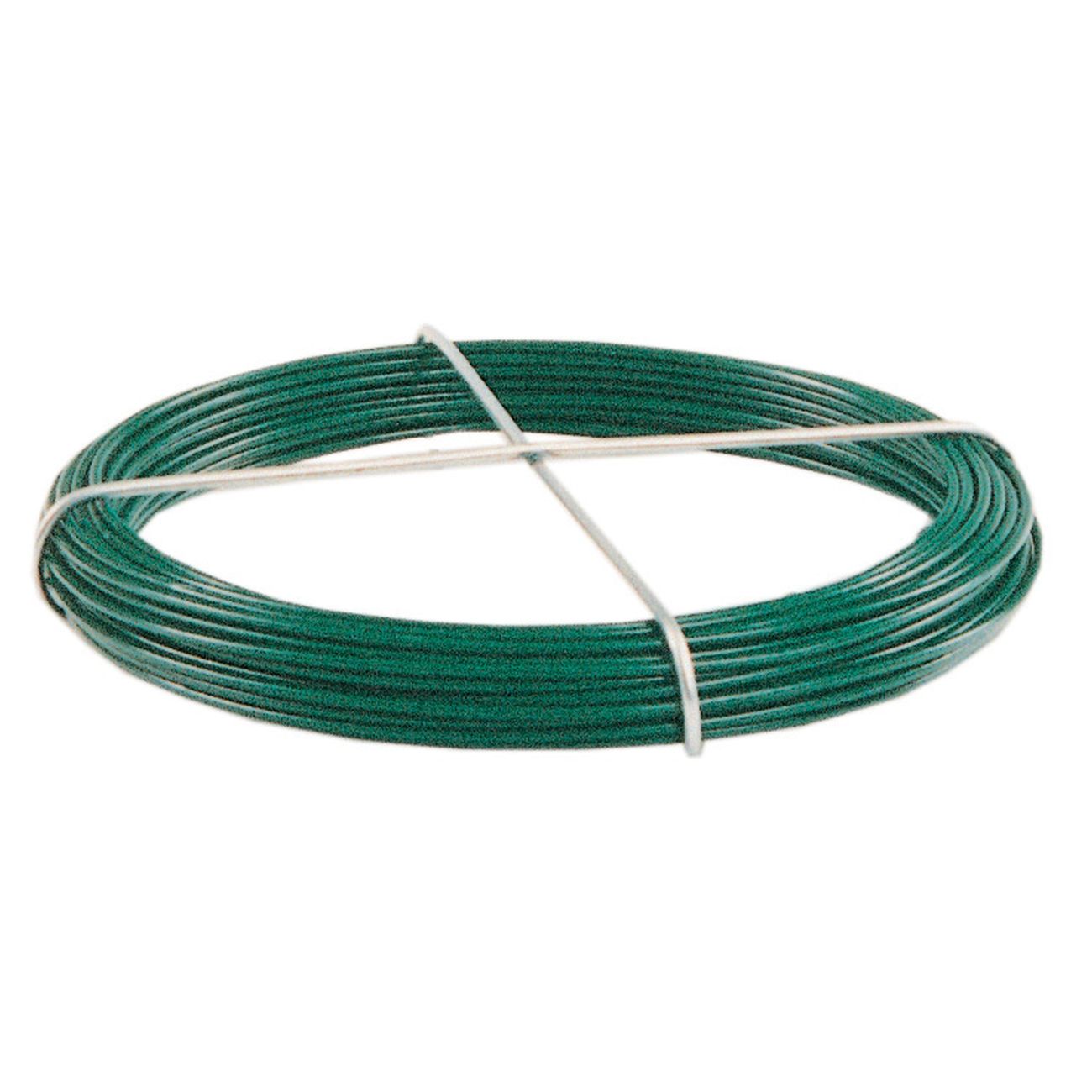 Filo plastificato stendib. 2,7mmx20m n.14 verde - 10 pz