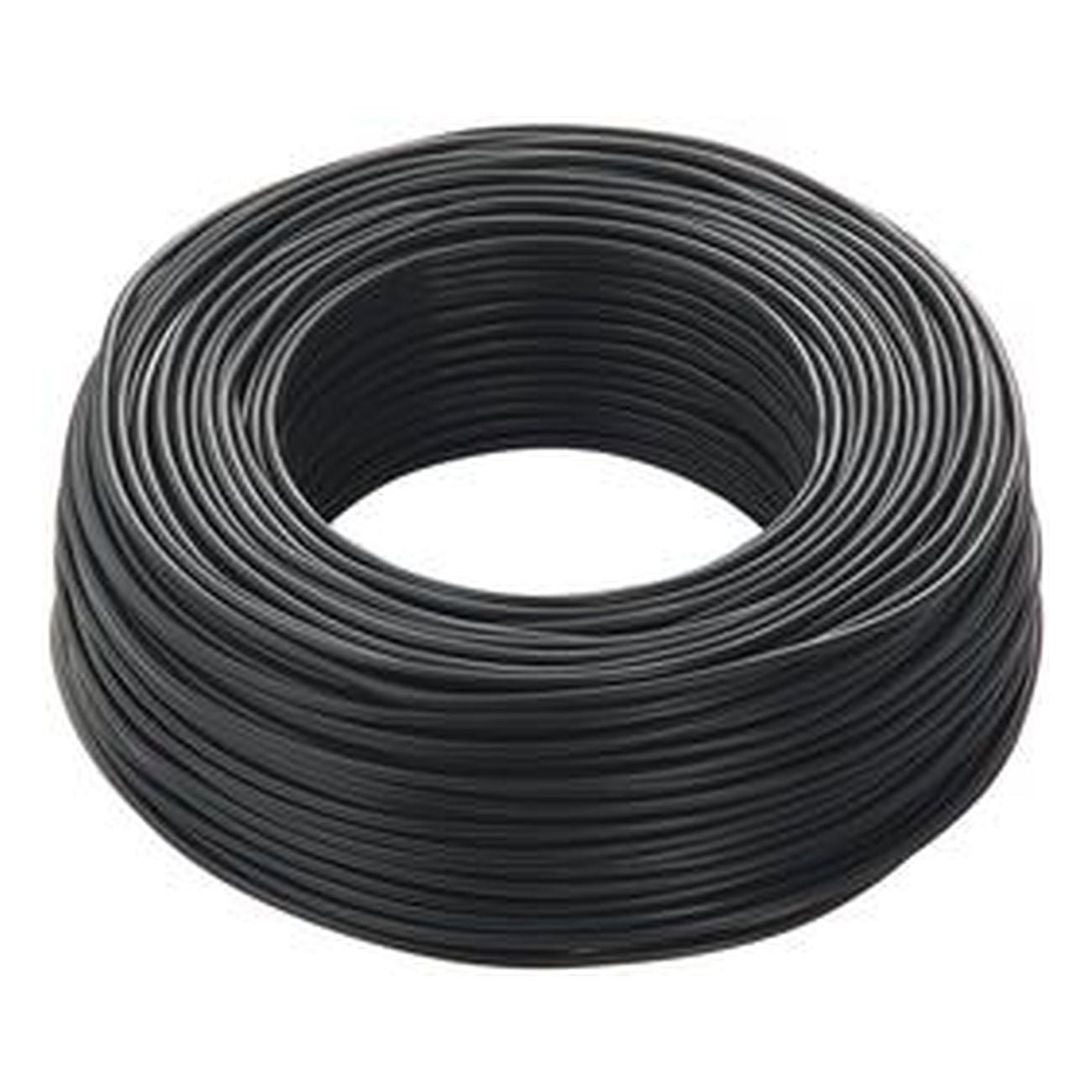 Cavo elettrico unipol. sez. 2,5 nero fs17 - 100 mt