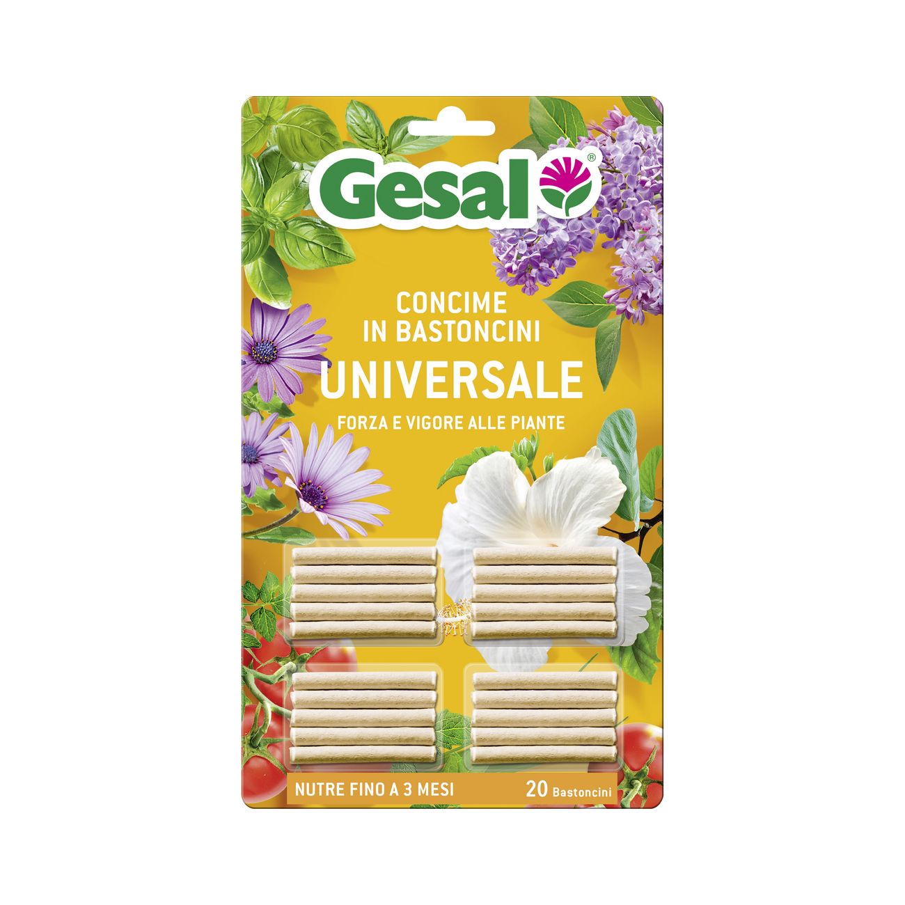 Gesal concime bastoncini universale pz.20 - 40 pz