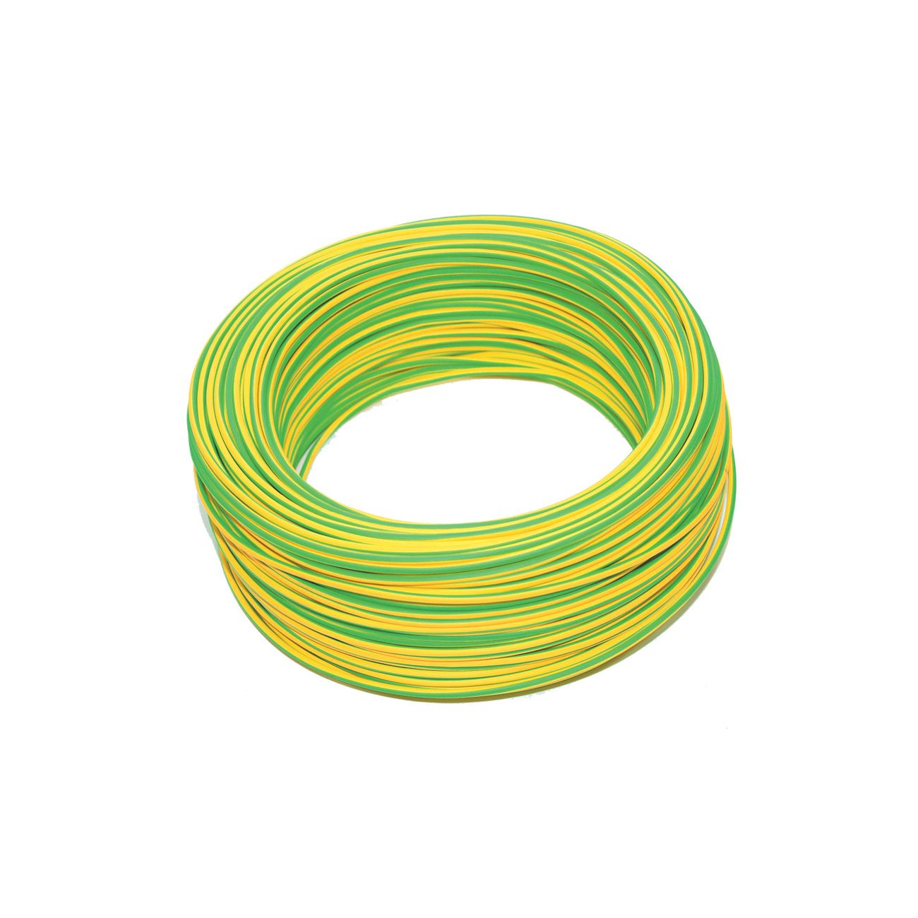 Cavo elettrico unipol. sez. 1,5 gial-ver fs17 - 100 mt