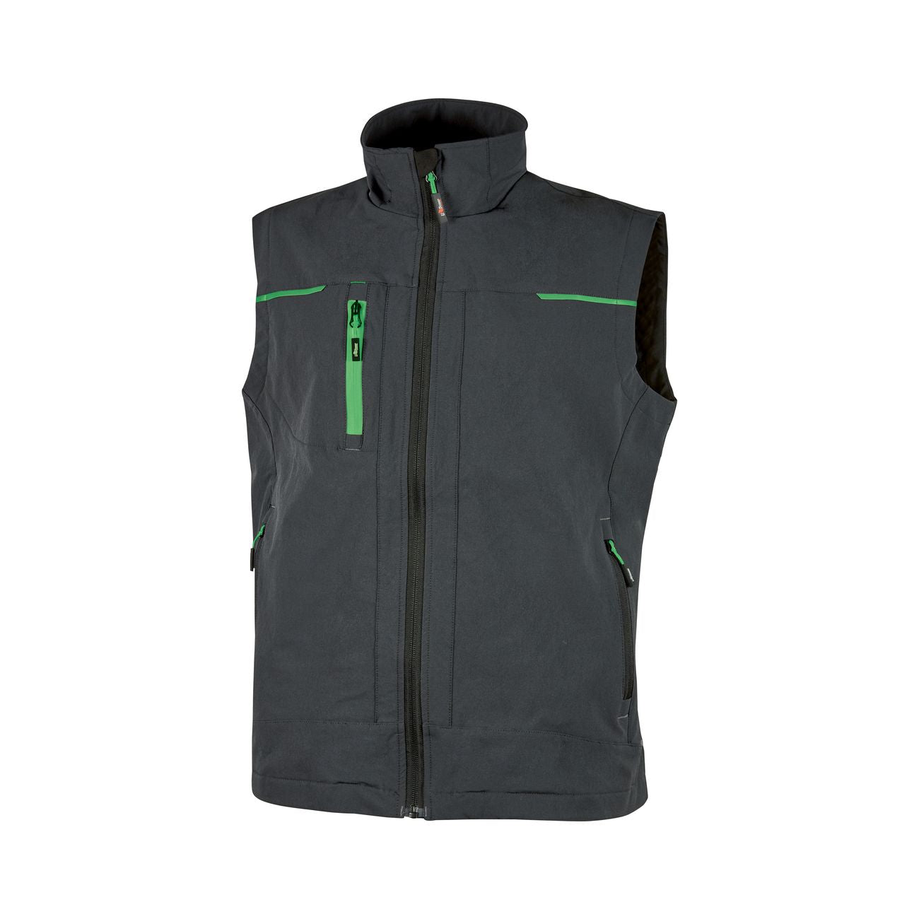 Gilet Saturn - Grigio/verde