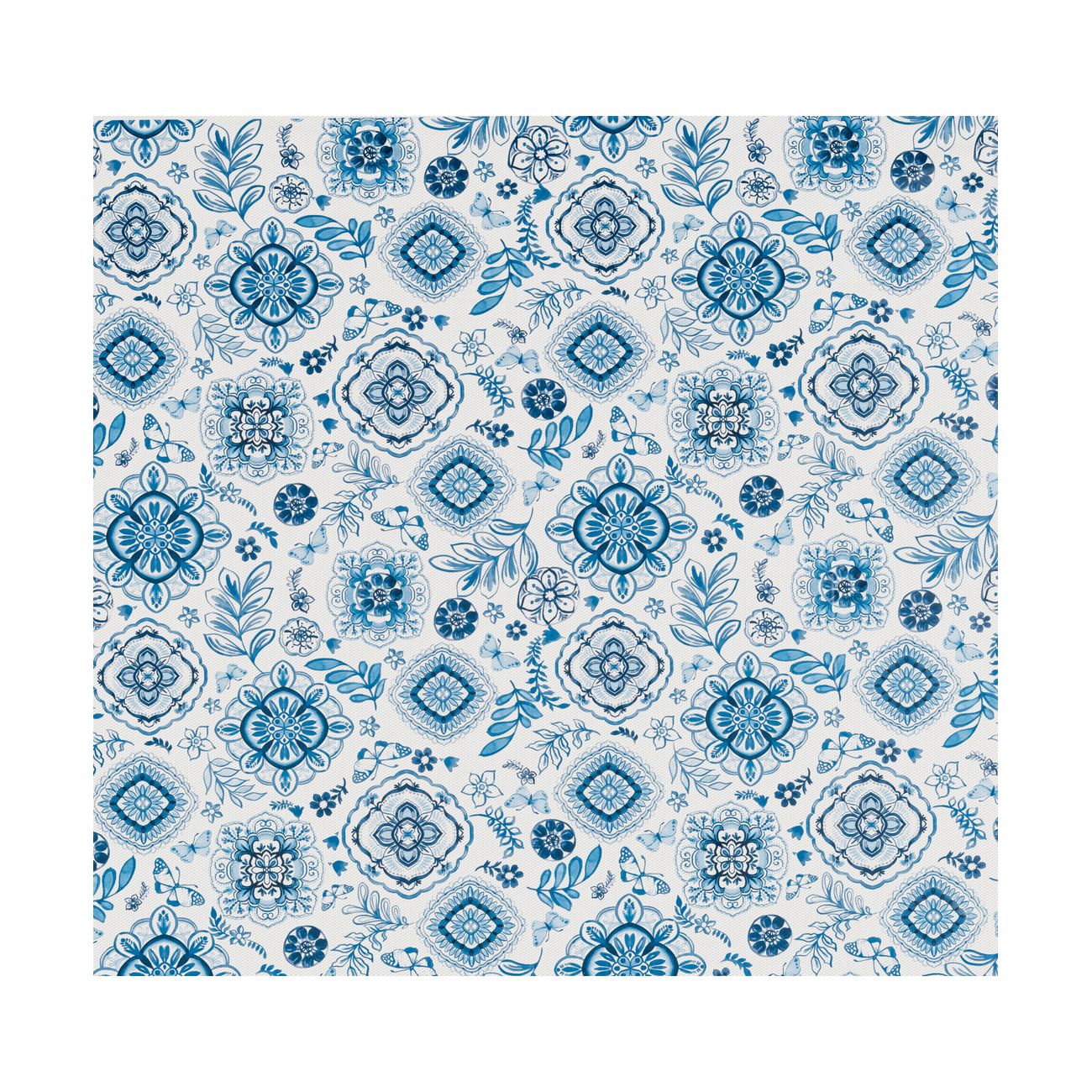 Passatoia gimmy h 48 cm azulejos - 20 mt