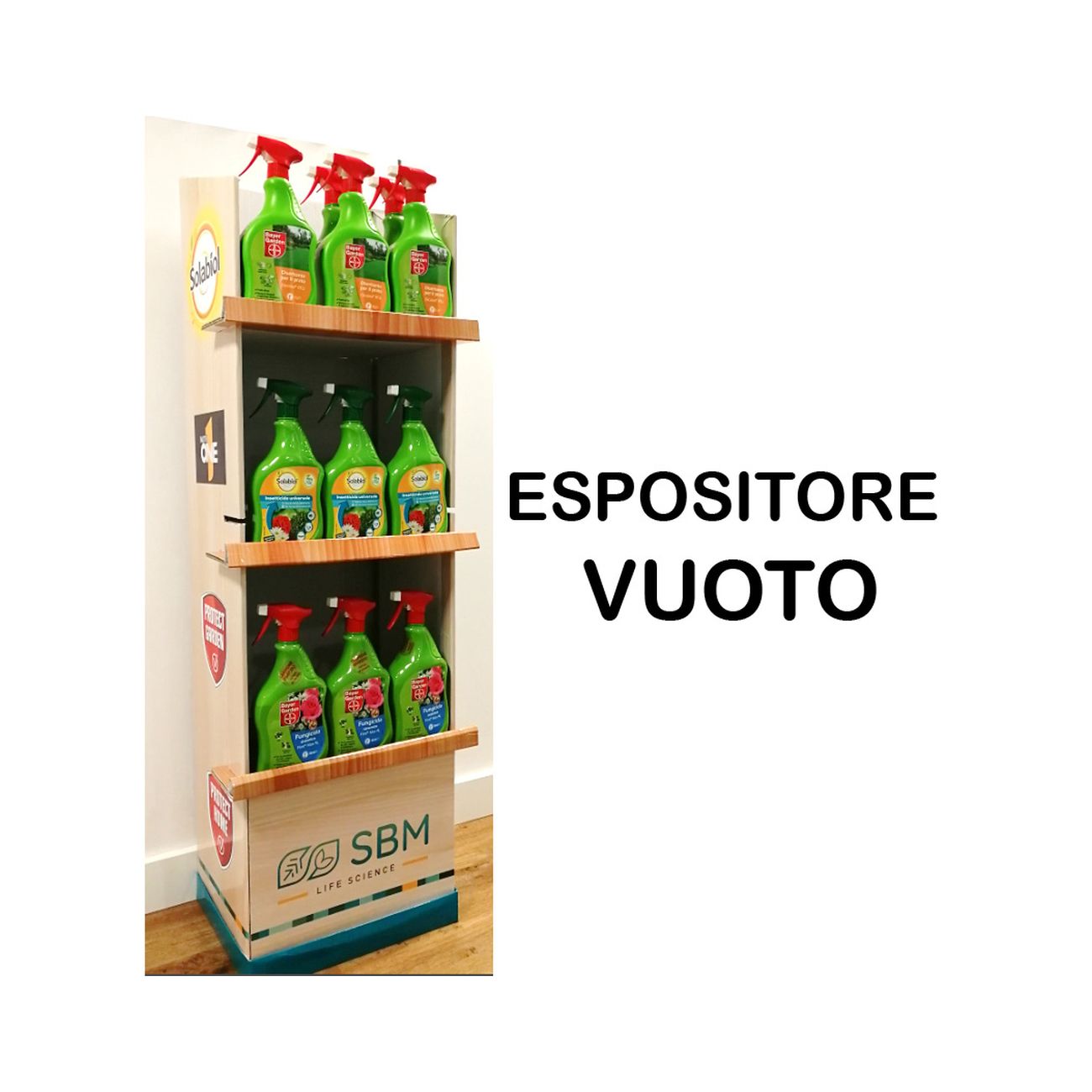 Espositore a pavimento sbm