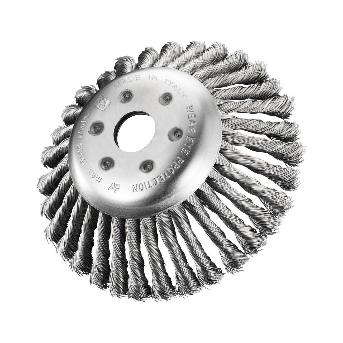 Spazzola per decespugliatore mm.170 fili acciaio