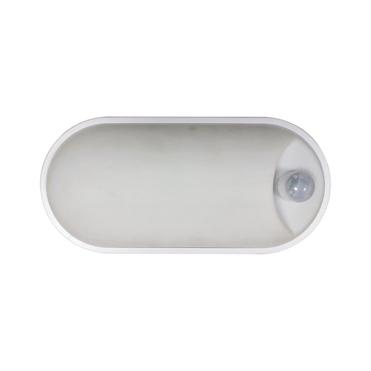 Plafoniera  led ovale 18w  2000lm con sensore