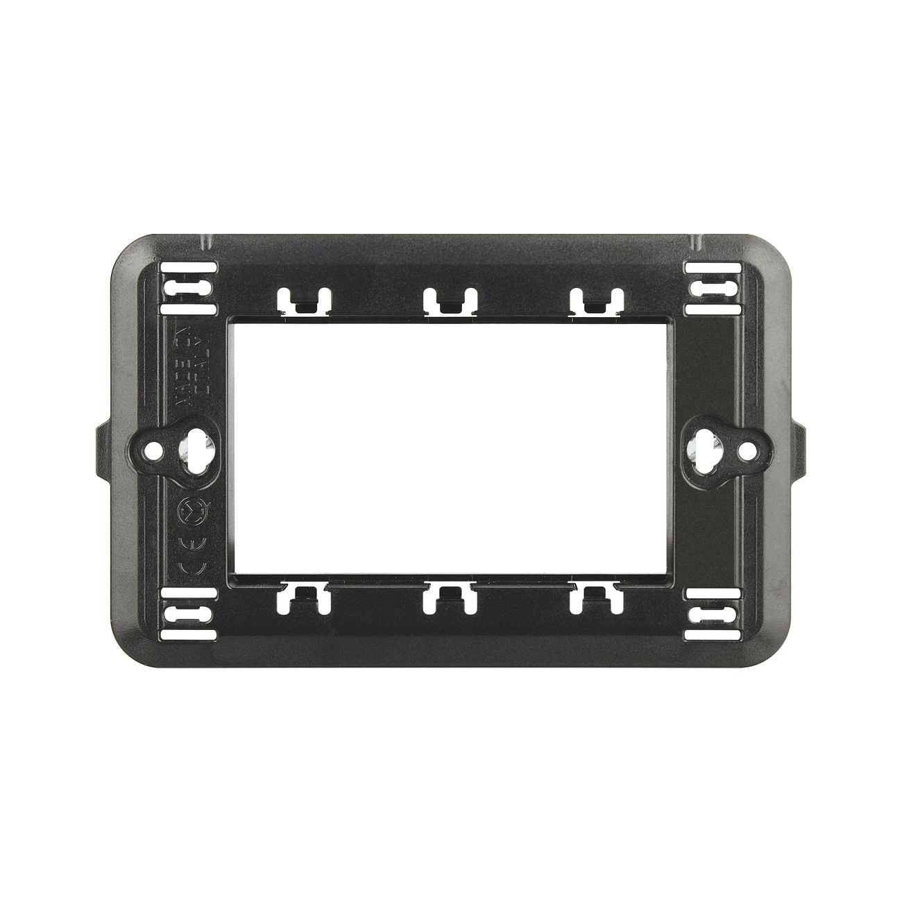 Easy art.se803  supporto a 3 moduli - 30 pz