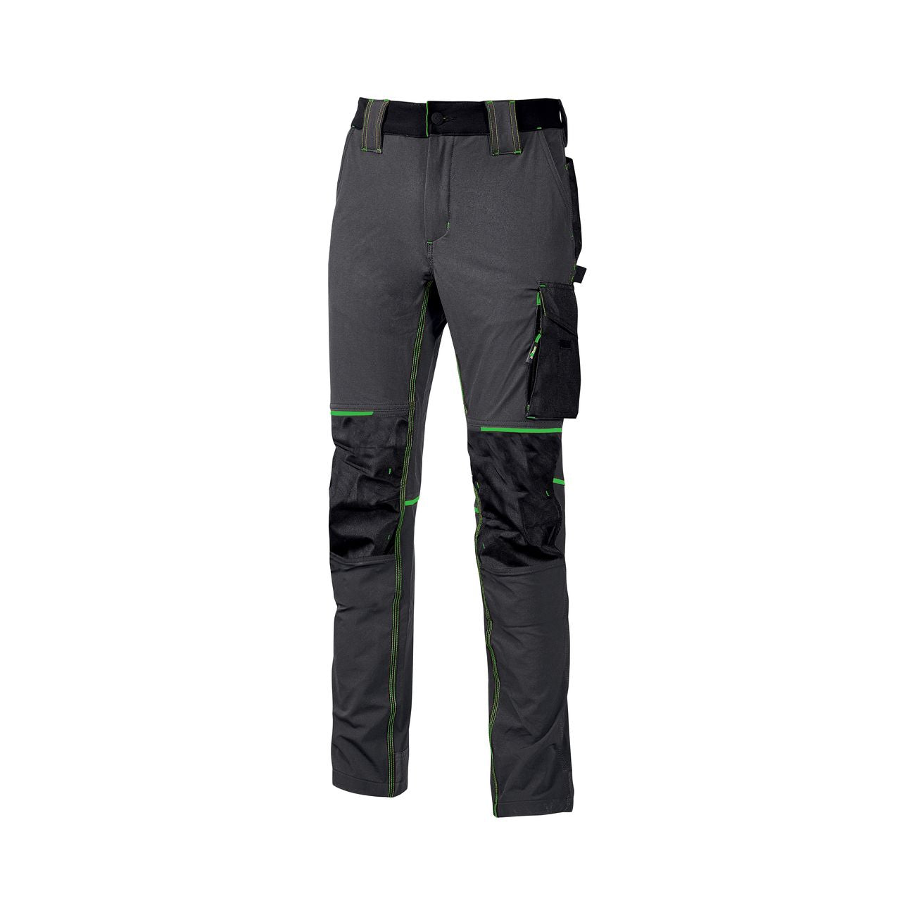 Pantalone Atom Slim Fit - Grigio/verde