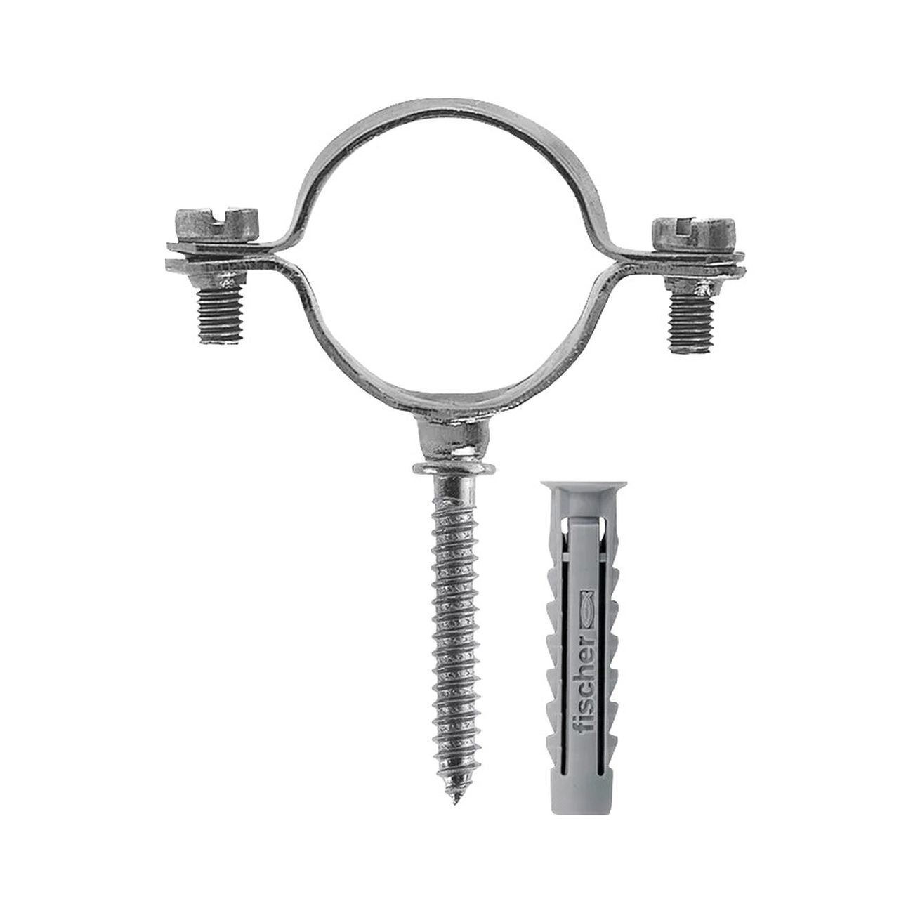 Fischer 10 collari mm.32 czv con vite + tassello