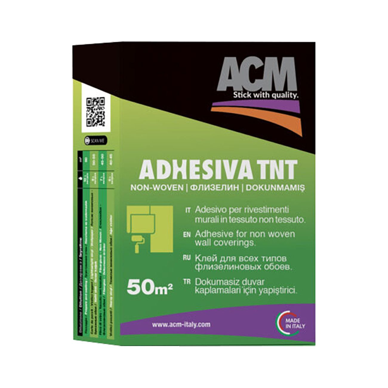 Colla x parati vinilici adhesiva tnt gr.250 - 24 pz