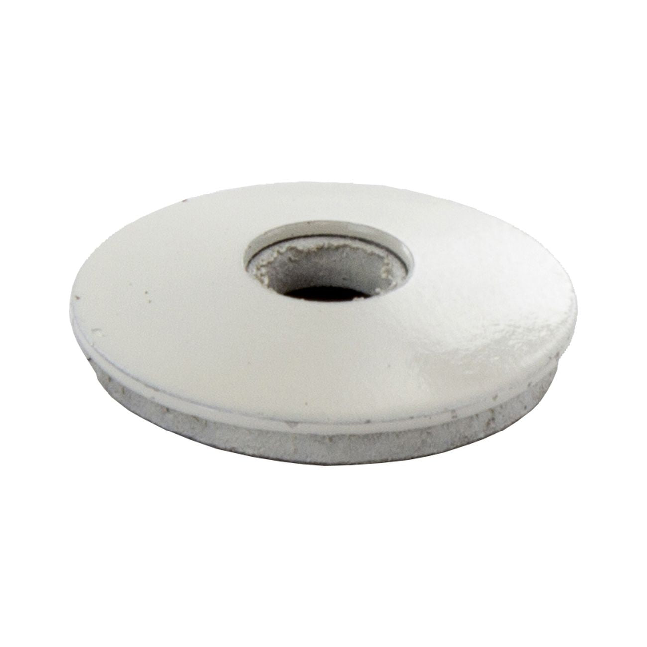 Sc rondelle fe.tonde c/guarn. 6,7x22 bianco grigio (pz.25)