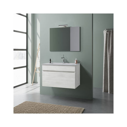 Mobile bagno - Bogotà - cm 80x46x50h - specchio cm 80x60h