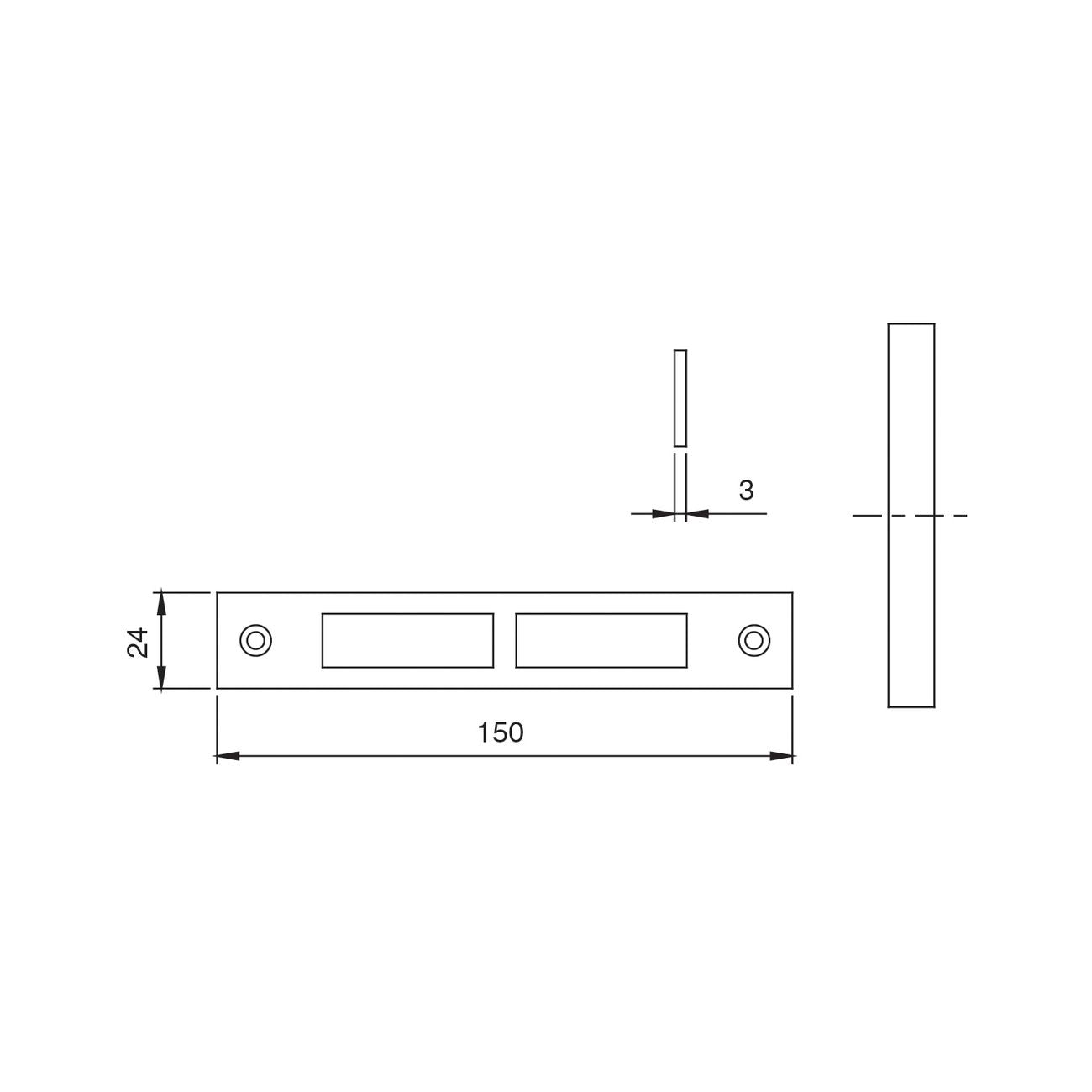 Iseo art. 038.080 contropiastra x art.981-983 - 5 pz