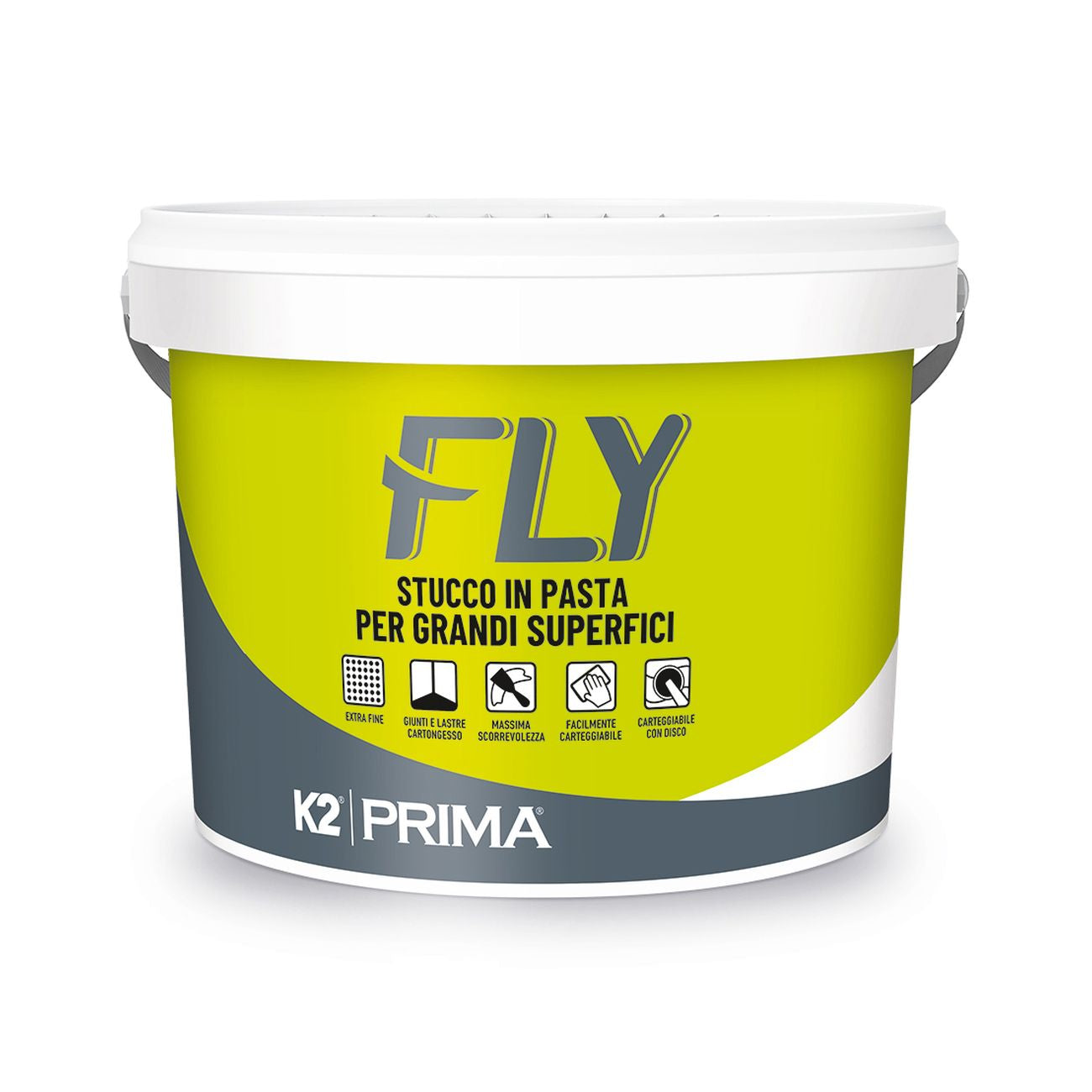 Stucco in pasta per grandi superfici k2 fly kg.4