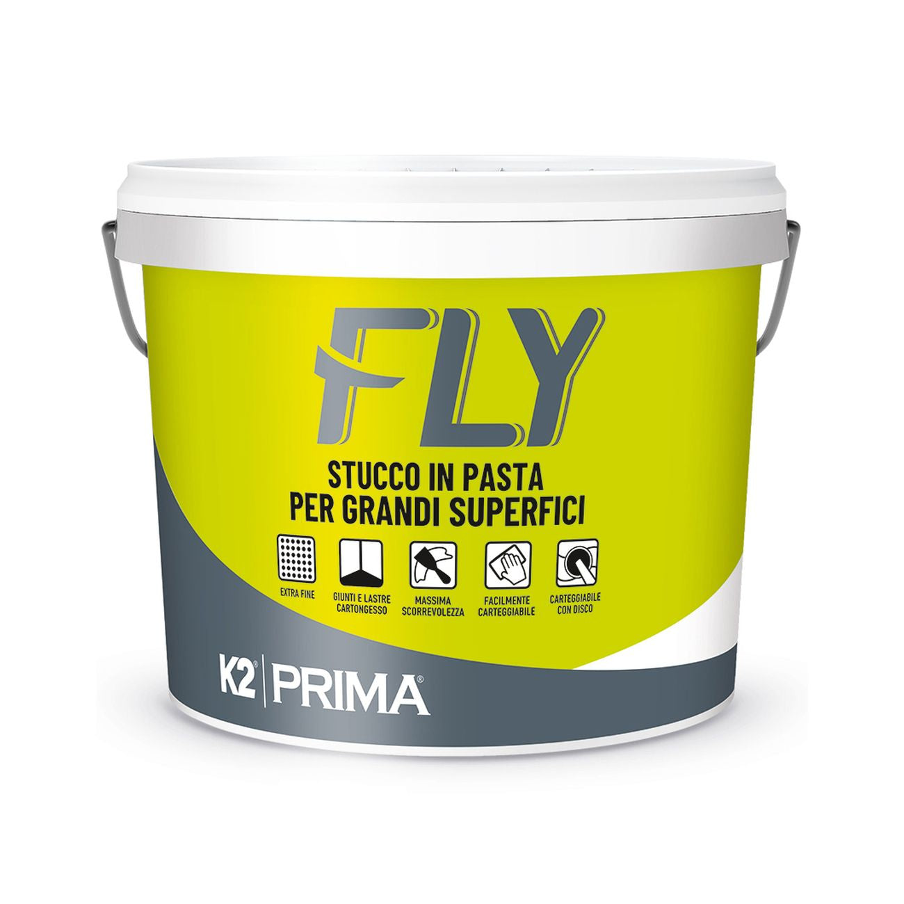 Stucco in pasta per grandi superfici k2 flykg.18