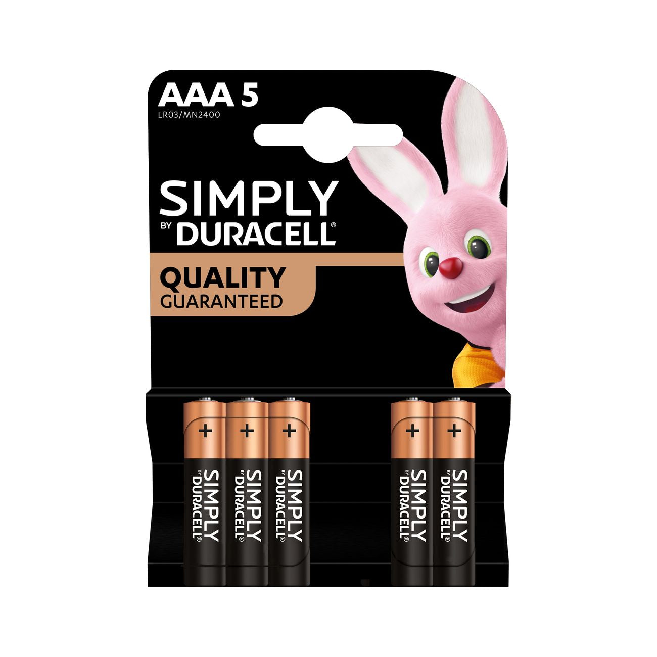 Duracell simply alcalina m/stilo bl.5 pz - 10 bl