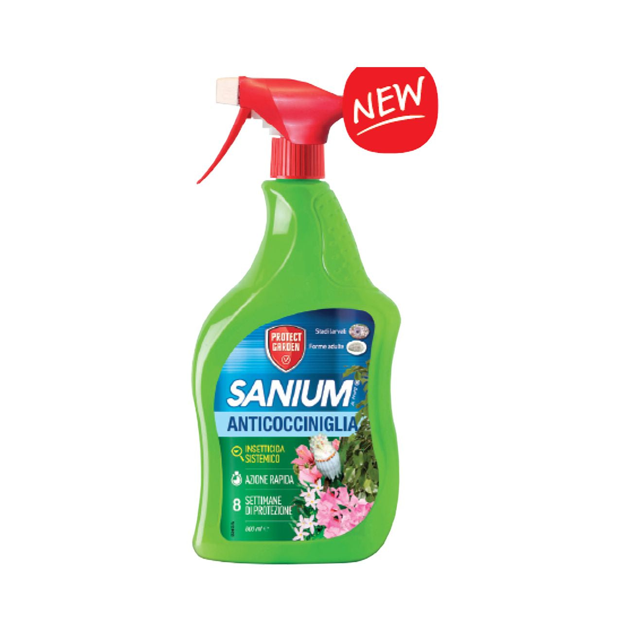 Bayer/sbm insetticida anticocciniglia sanium al 800 ml.