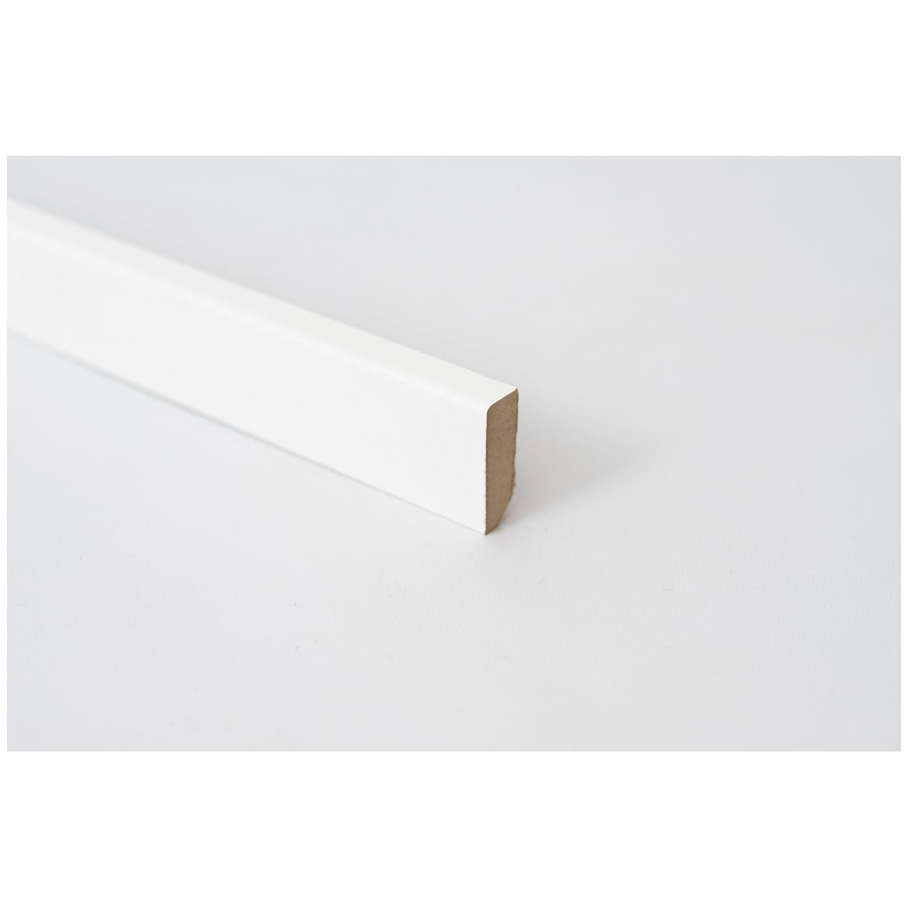 Battiscopa in mdf bianco mm.14x40x2400 - 10 pz