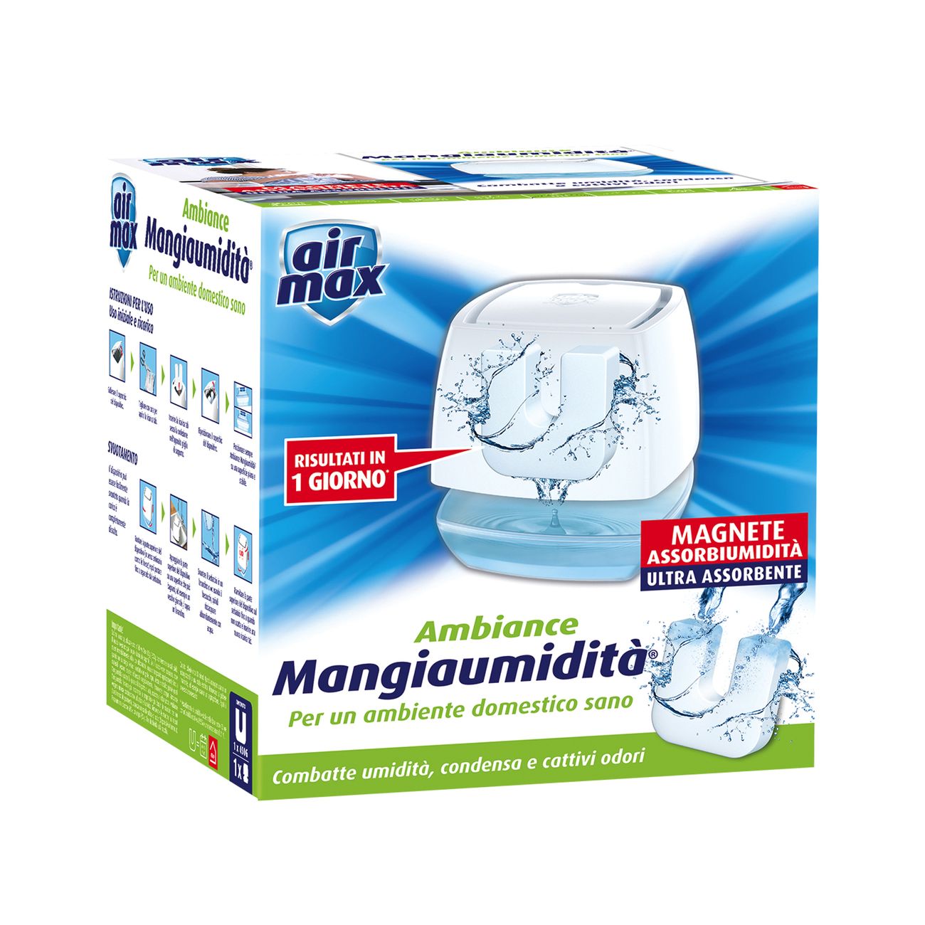 Airmax assorbiumidita ambiance kit tab 450 g