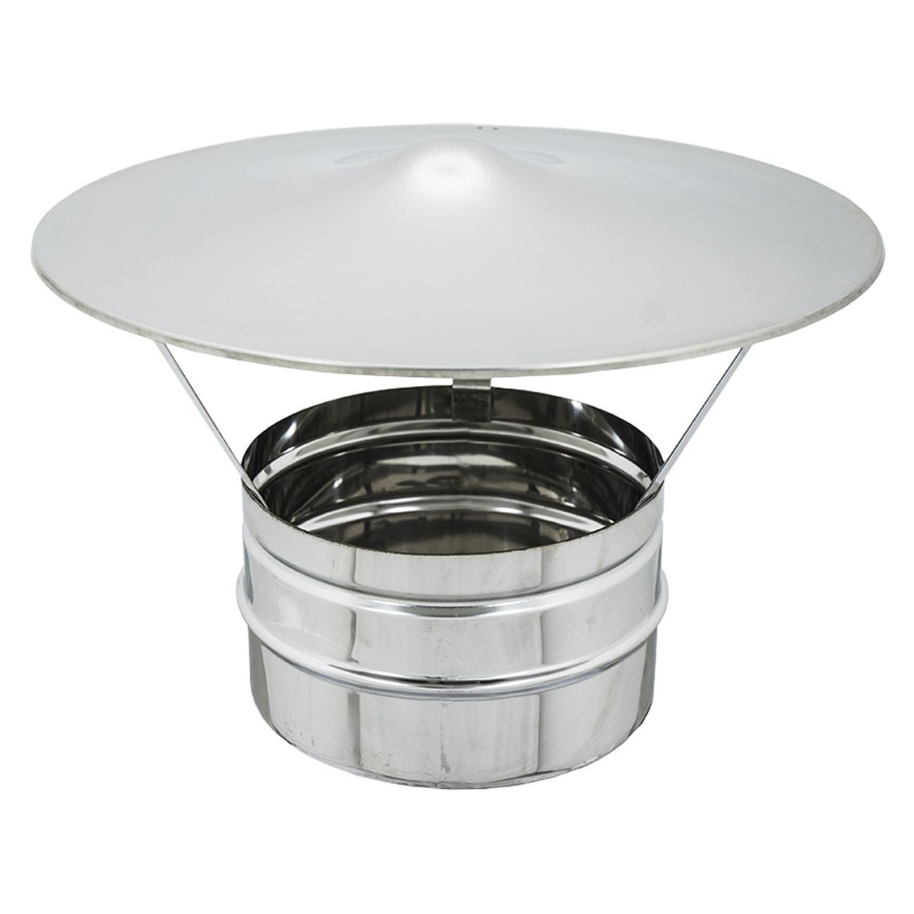 Fumaiolo fisso zincato - 4 pz