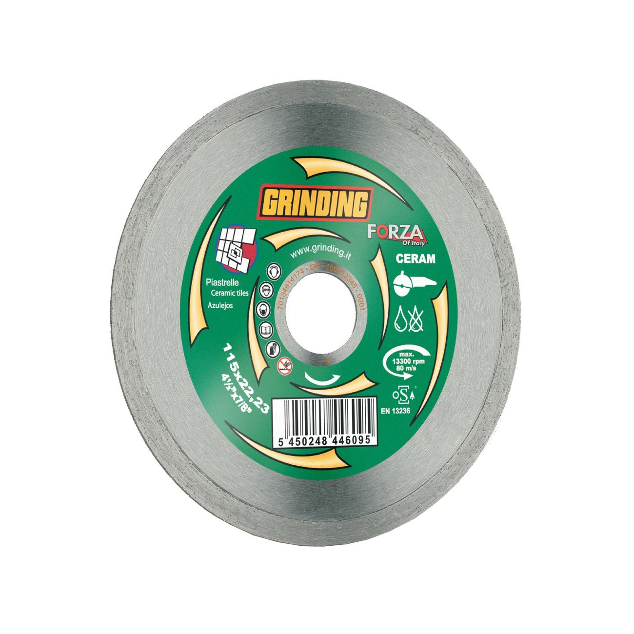 Grinding forza disco diam.cont.mm.115 cer