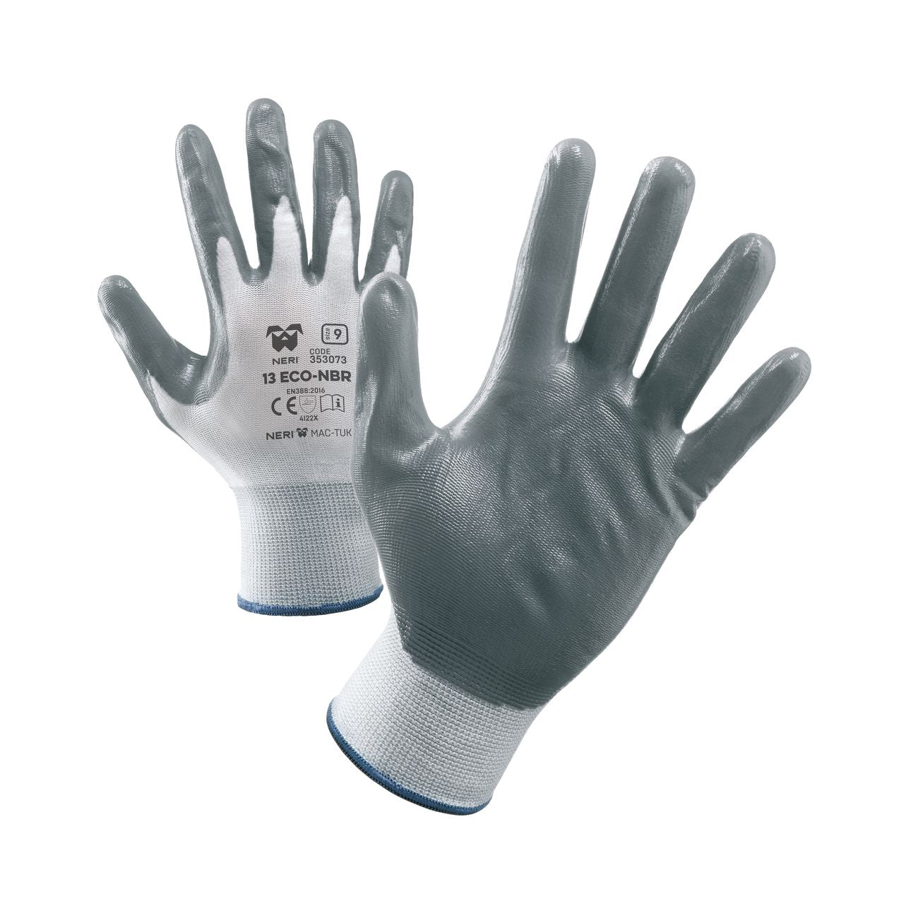 Guanti nylon/nitrile nbr 13eco - 12 paia