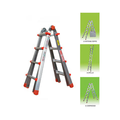 Scala in alluminio multiuso - Marchetti Squadra più