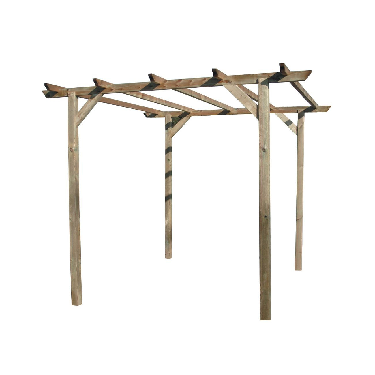 Pergola impregnata - cm 300x300x220h