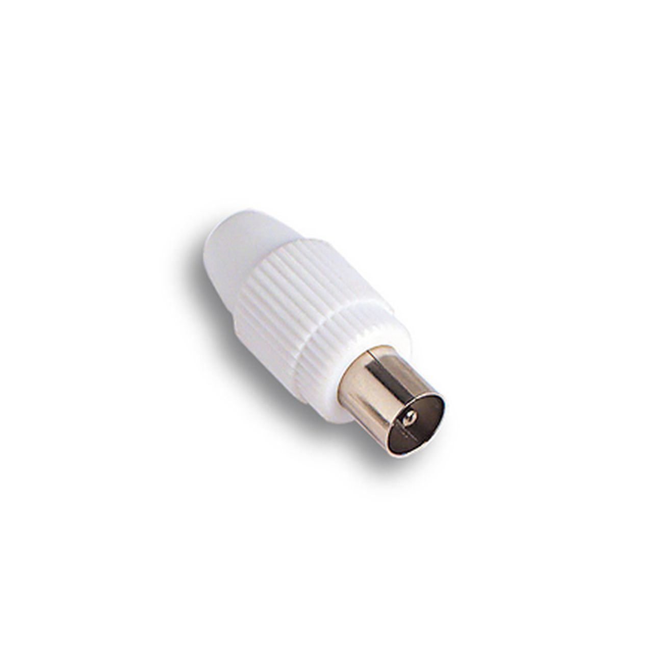 Spina coassiale diritta x tv - 10 pz