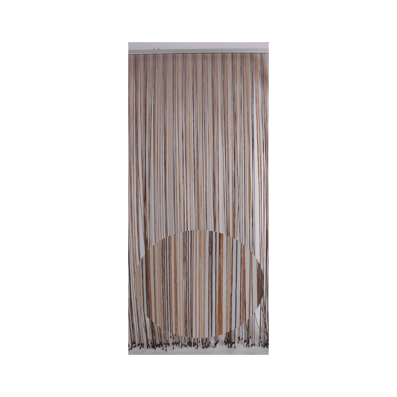 Tenda a cordoncino - Marrone - cm 125x240h